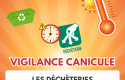 VIGILANCE CANICULE ! Modifications des horaires de déchèteries 