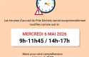 MODIFICATION D'HORAIRES EXCEPTIONNELLE !
