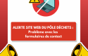 ALERTE : Dysfonctionnement des formulaires de demandes en ligne